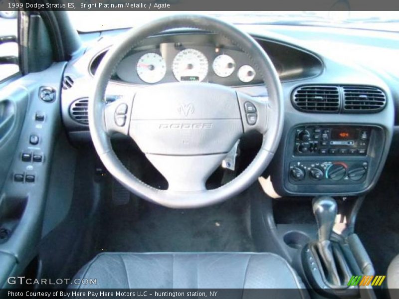 Bright Platinum Metallic / Agate 1999 Dodge Stratus ES