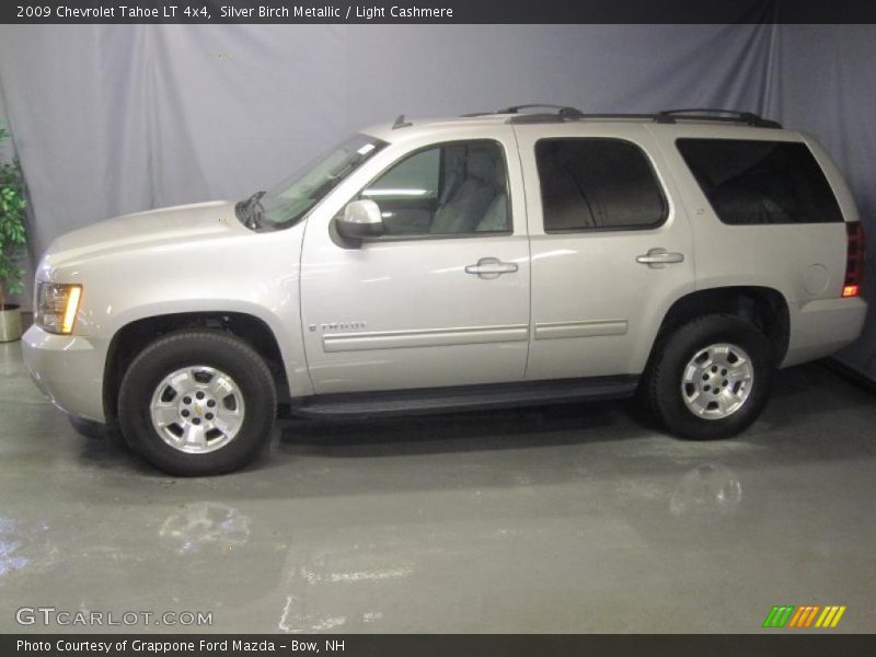 Silver Birch Metallic / Light Cashmere 2009 Chevrolet Tahoe LT 4x4