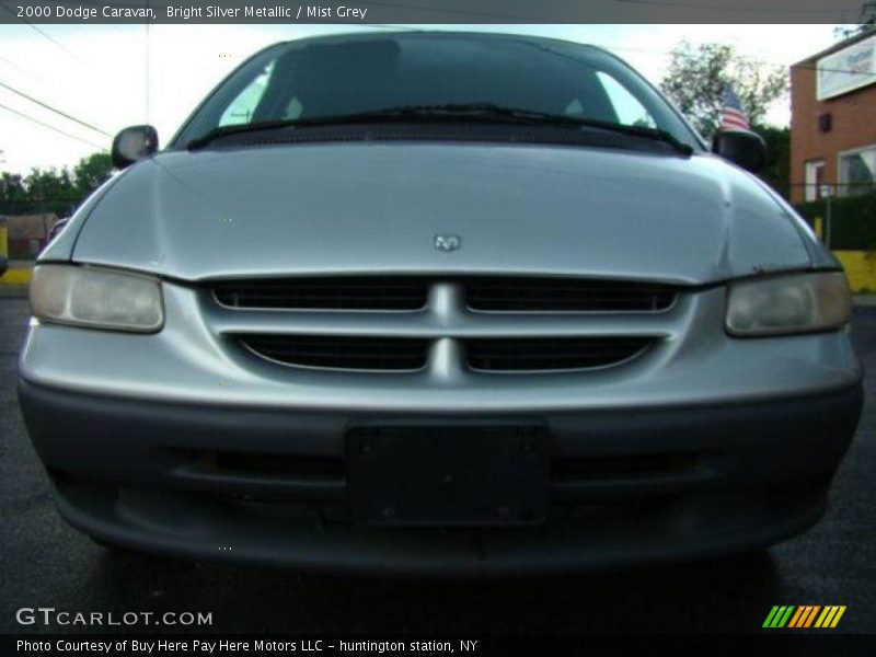 Bright Silver Metallic / Mist Grey 2000 Dodge Caravan