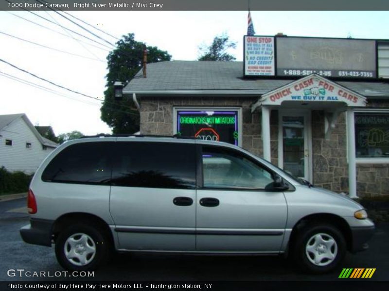 Bright Silver Metallic / Mist Grey 2000 Dodge Caravan