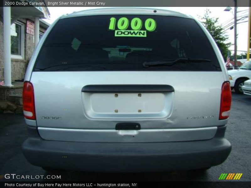 Bright Silver Metallic / Mist Grey 2000 Dodge Caravan