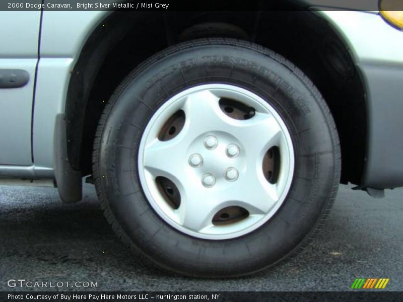 Bright Silver Metallic / Mist Grey 2000 Dodge Caravan