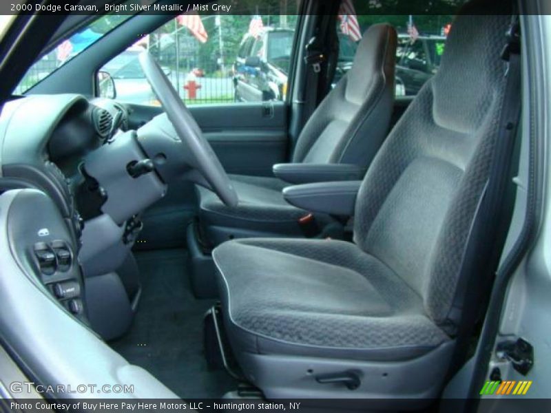 Bright Silver Metallic / Mist Grey 2000 Dodge Caravan