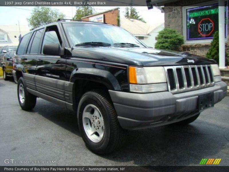 Black / Agate Black 1997 Jeep Grand Cherokee Laredo 4x4