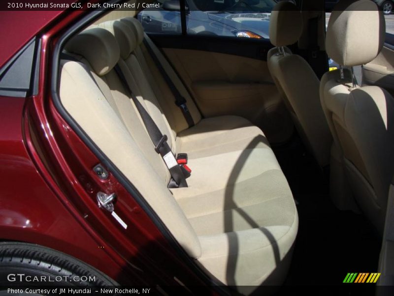 Dark Cherry Red / Camel 2010 Hyundai Sonata GLS