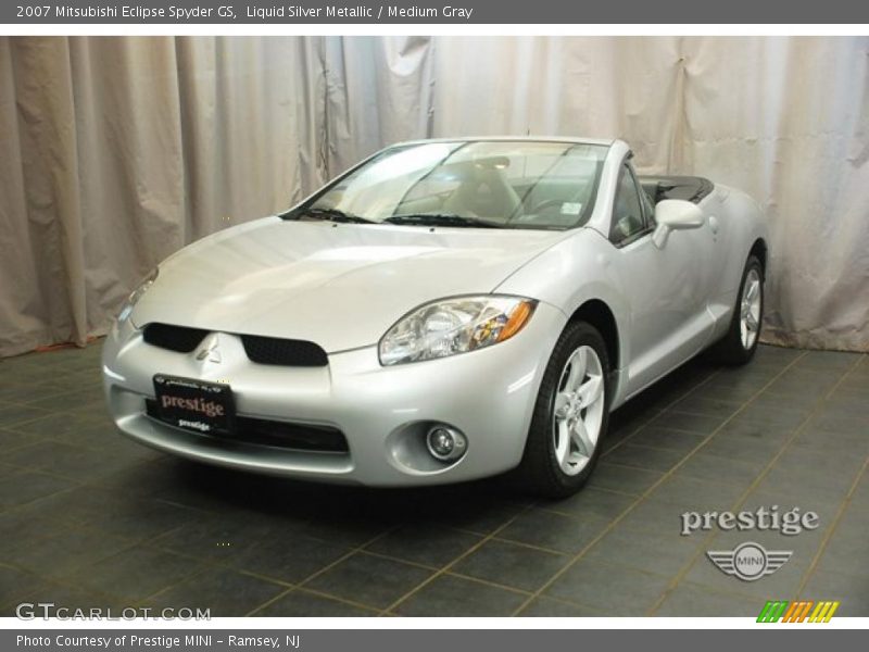 Liquid Silver Metallic / Medium Gray 2007 Mitsubishi Eclipse Spyder GS