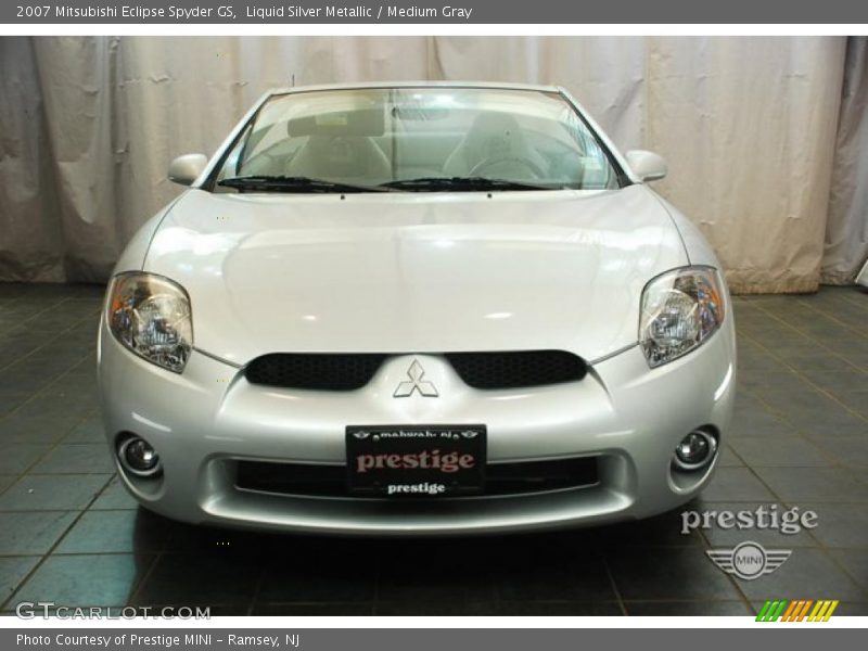 Liquid Silver Metallic / Medium Gray 2007 Mitsubishi Eclipse Spyder GS