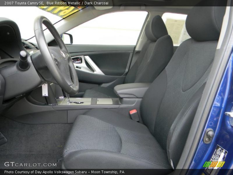 Blue Ribbon Metallic / Dark Charcoal 2007 Toyota Camry SE