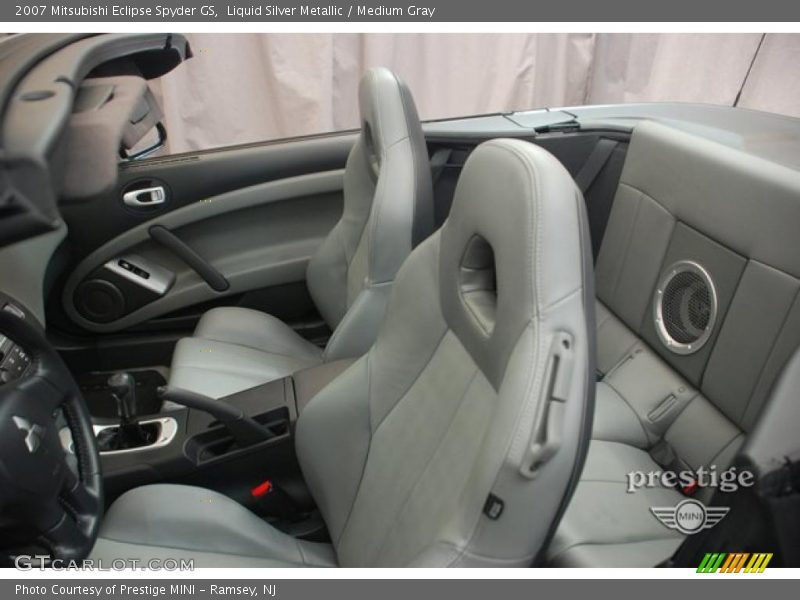Liquid Silver Metallic / Medium Gray 2007 Mitsubishi Eclipse Spyder GS