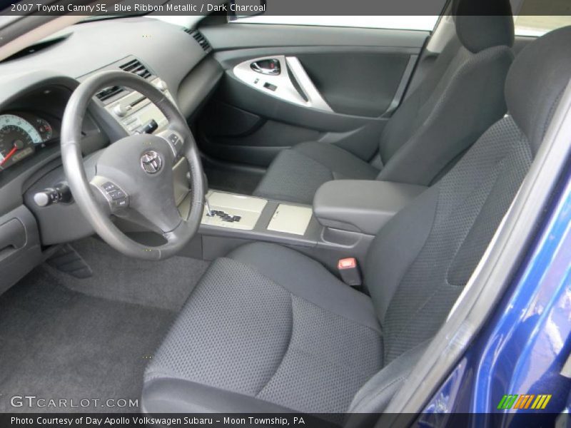Blue Ribbon Metallic / Dark Charcoal 2007 Toyota Camry SE