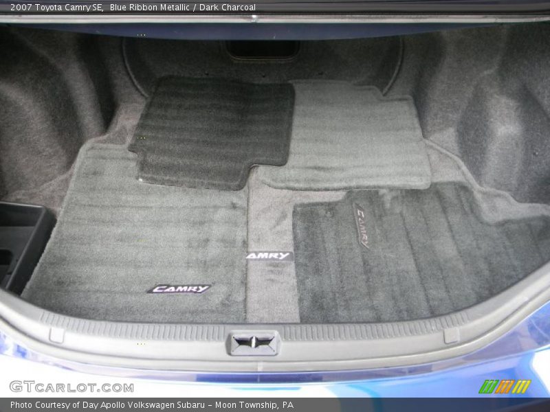 Blue Ribbon Metallic / Dark Charcoal 2007 Toyota Camry SE