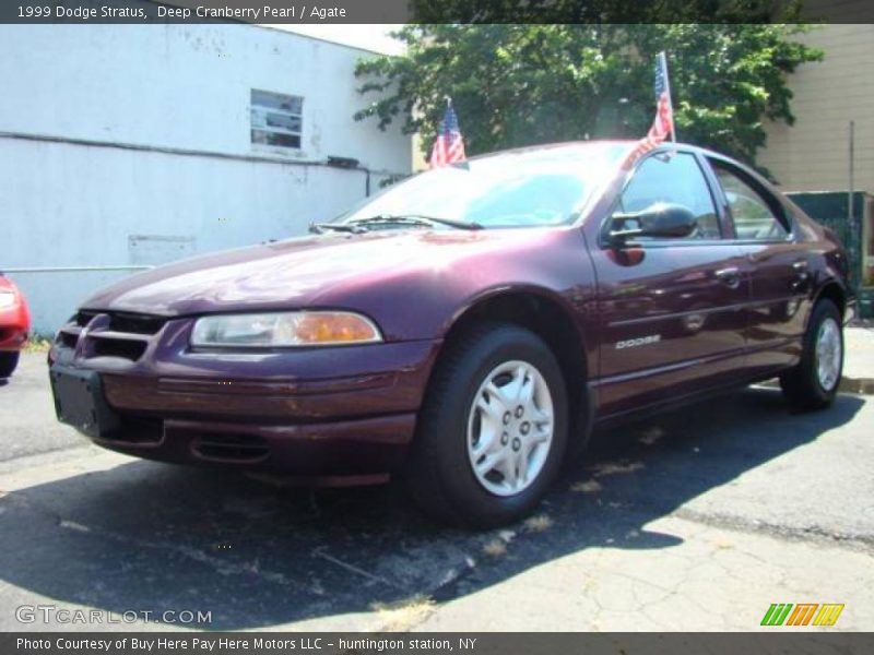 Deep Cranberry Pearl / Agate 1999 Dodge Stratus