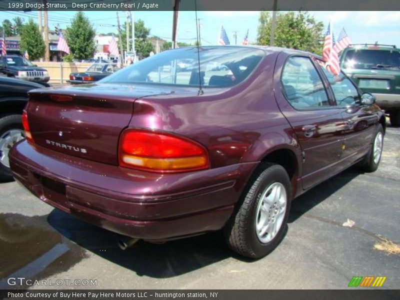 Deep Cranberry Pearl / Agate 1999 Dodge Stratus