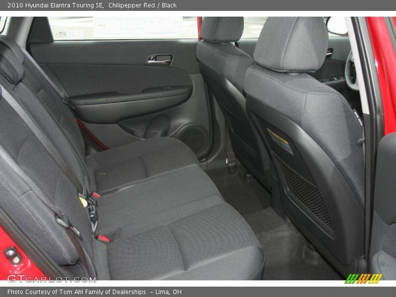 Chilipepper Red / Black 2010 Hyundai Elantra Touring SE
