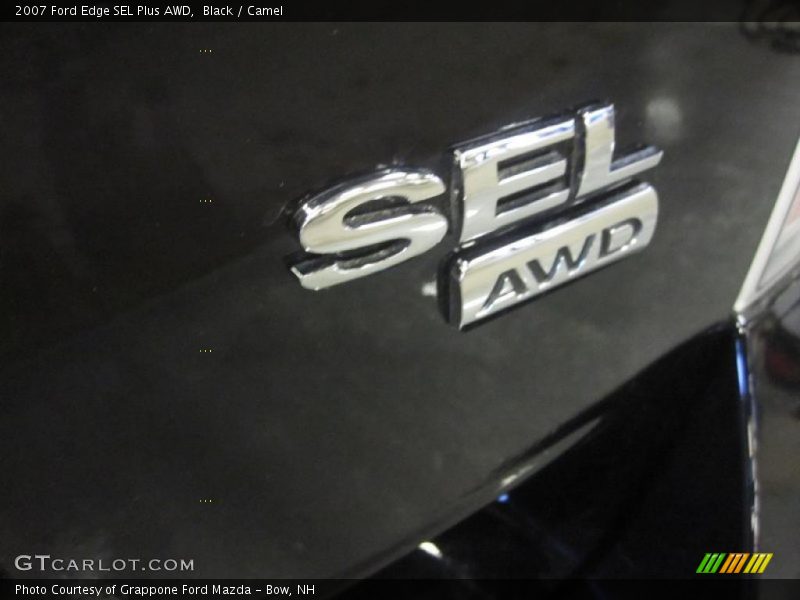 Black / Camel 2007 Ford Edge SEL Plus AWD
