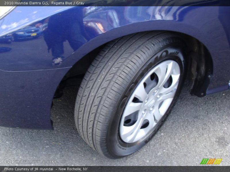 Regatta Blue / Gray 2010 Hyundai Elantra GLS