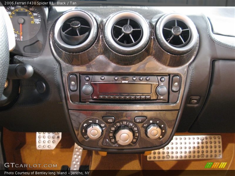 Black / Tan 2006 Ferrari F430 Spider F1