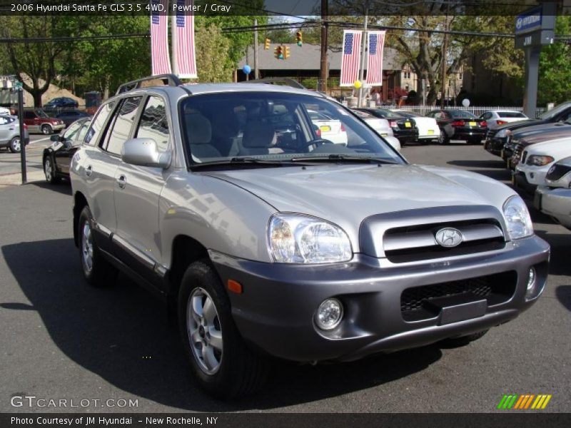 Pewter / Gray 2006 Hyundai Santa Fe GLS 3.5 4WD