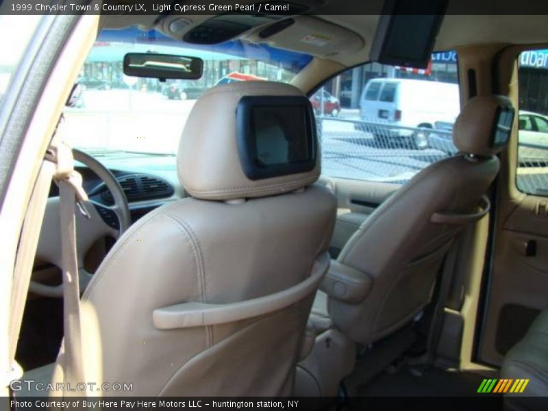 Light Cypress Green Pearl / Camel 1999 Chrysler Town & Country LX