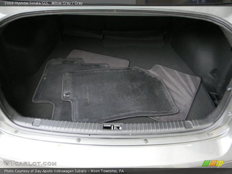 Willow Gray / Gray 2009 Hyundai Sonata GLS