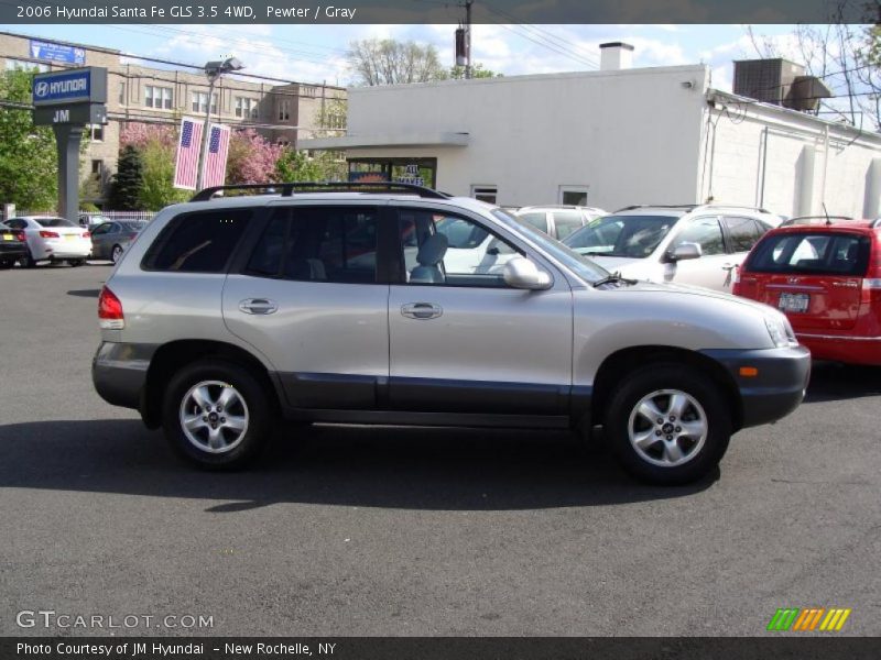 Pewter / Gray 2006 Hyundai Santa Fe GLS 3.5 4WD