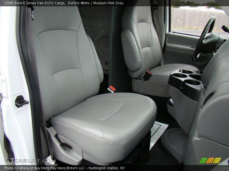 Oxford White / Medium Flint Grey 2006 Ford E Series Van E150 Cargo