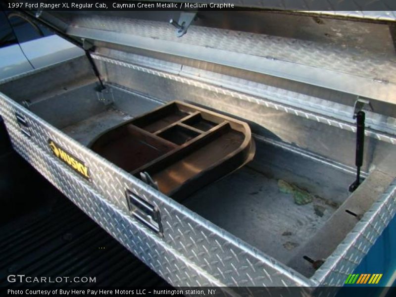 Cayman Green Metallic / Medium Graphite 1997 Ford Ranger XL Regular Cab