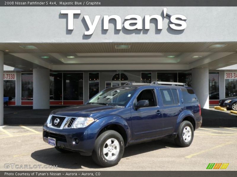 Majestic Blue / Graphite 2008 Nissan Pathfinder S 4x4