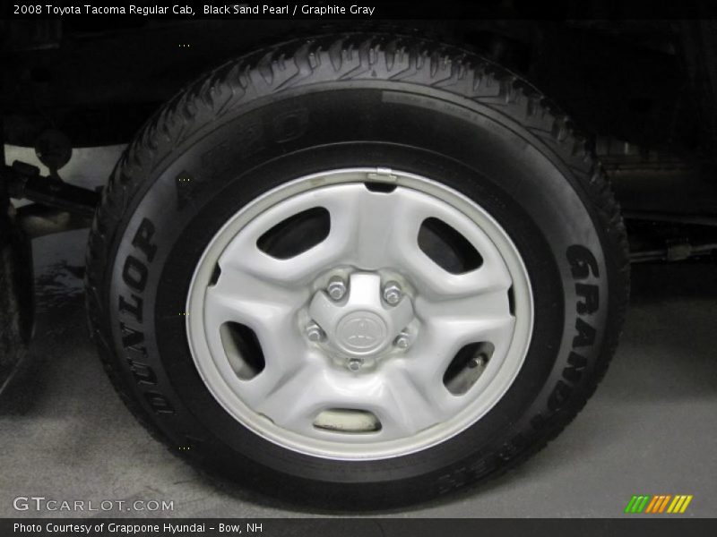 Black Sand Pearl / Graphite Gray 2008 Toyota Tacoma Regular Cab