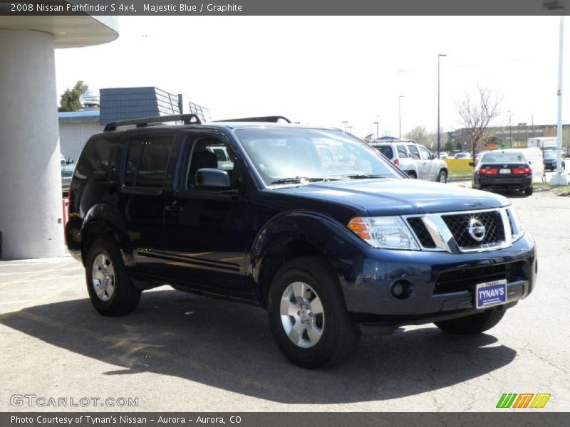 Majestic Blue / Graphite 2008 Nissan Pathfinder S 4x4