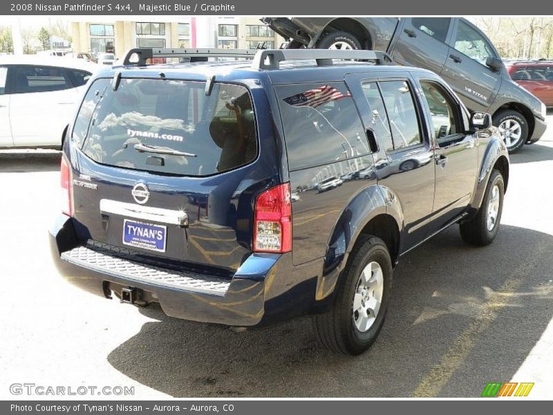 Majestic Blue / Graphite 2008 Nissan Pathfinder S 4x4