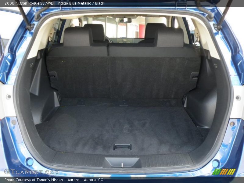 Indigo Blue Metallic / Black 2008 Nissan Rogue SL AWD