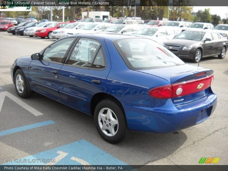 Arrival Blue Metallic / Graphite 2004 Chevrolet Cavalier Sedan