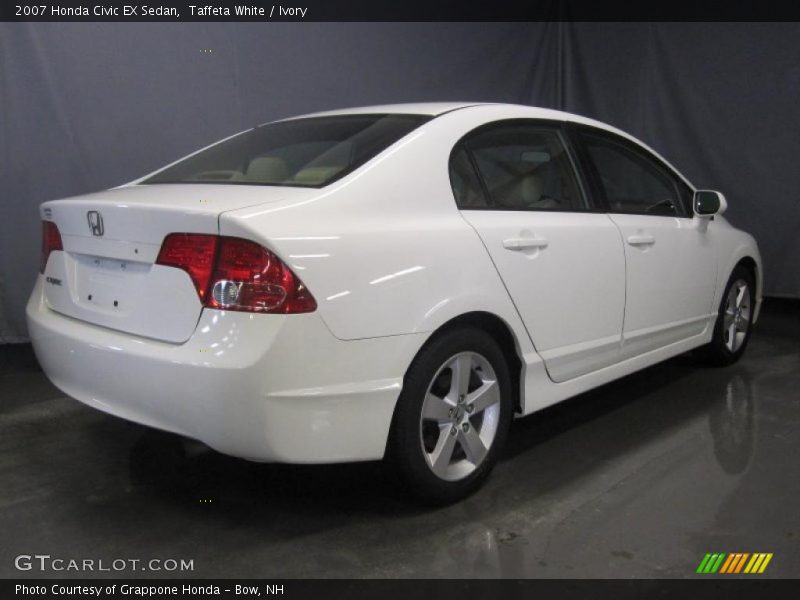Taffeta White / Ivory 2007 Honda Civic EX Sedan