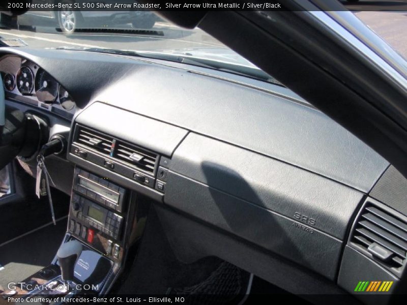 Silver Arrow Ultra Metallic / Silver/Black 2002 Mercedes-Benz SL 500 Silver Arrow Roadster