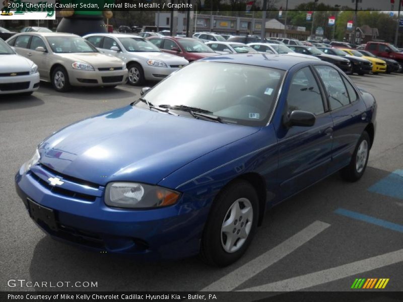 Arrival Blue Metallic / Graphite 2004 Chevrolet Cavalier Sedan