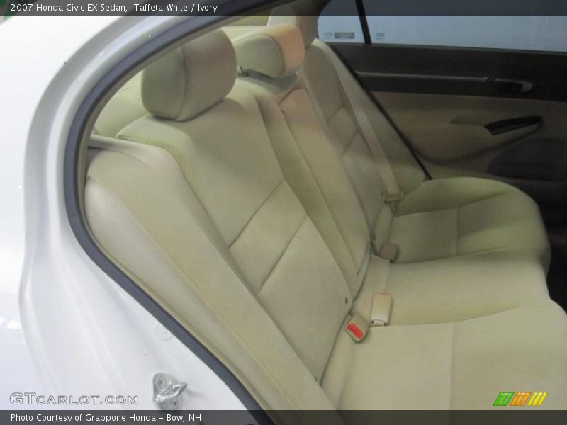 Taffeta White / Ivory 2007 Honda Civic EX Sedan