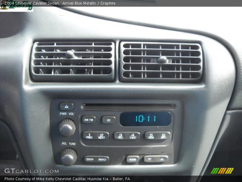 Arrival Blue Metallic / Graphite 2004 Chevrolet Cavalier Sedan