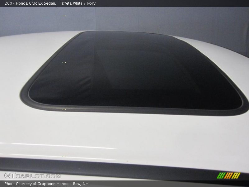 Taffeta White / Ivory 2007 Honda Civic EX Sedan