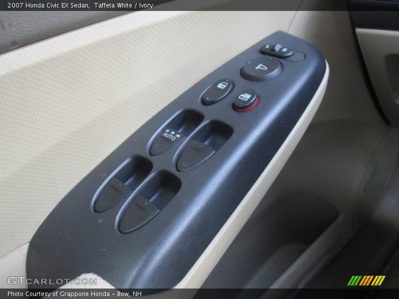 Taffeta White / Ivory 2007 Honda Civic EX Sedan