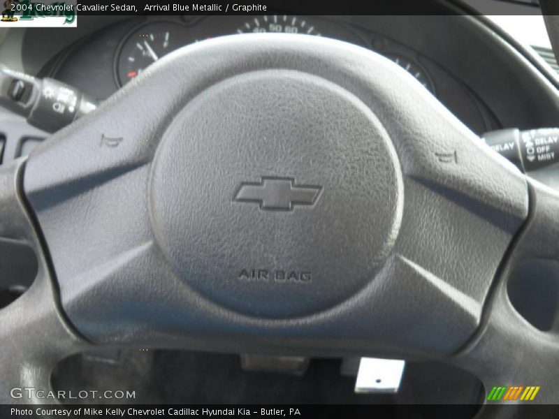 Arrival Blue Metallic / Graphite 2004 Chevrolet Cavalier Sedan