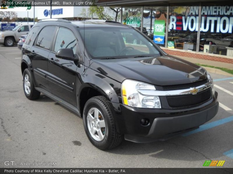 Black / Light Gray 2006 Chevrolet Equinox LT AWD