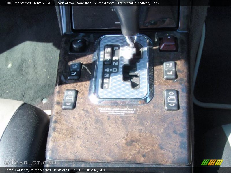 Silver Arrow Ultra Metallic / Silver/Black 2002 Mercedes-Benz SL 500 Silver Arrow Roadster