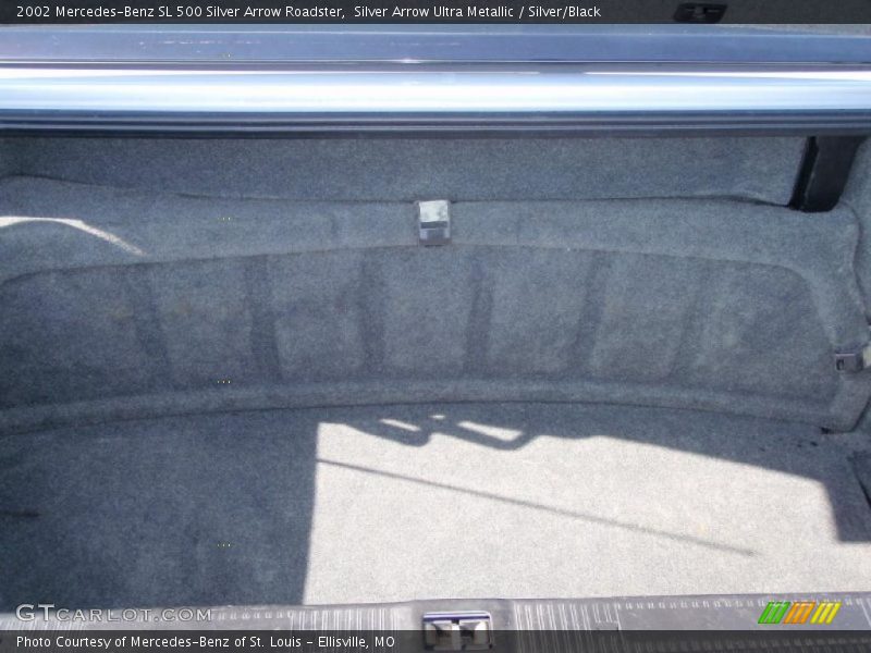 Silver Arrow Ultra Metallic / Silver/Black 2002 Mercedes-Benz SL 500 Silver Arrow Roadster