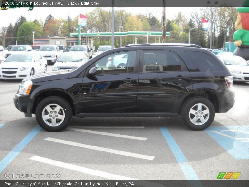 Black / Light Gray 2006 Chevrolet Equinox LT AWD