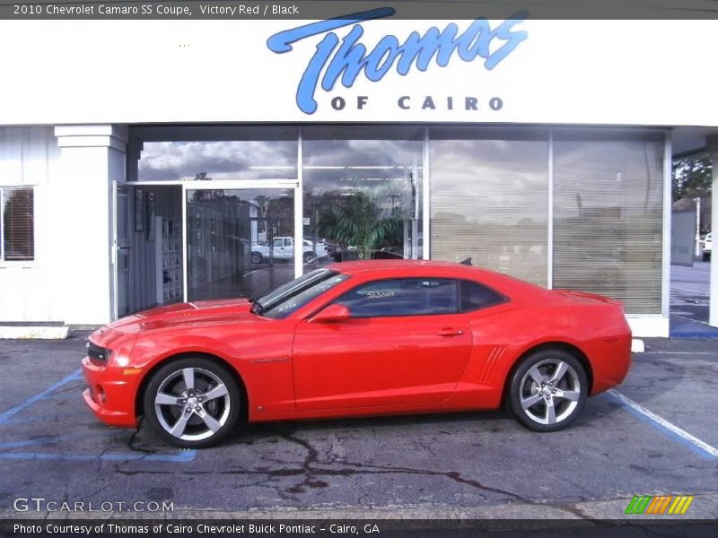 Victory Red / Black 2010 Chevrolet Camaro SS Coupe