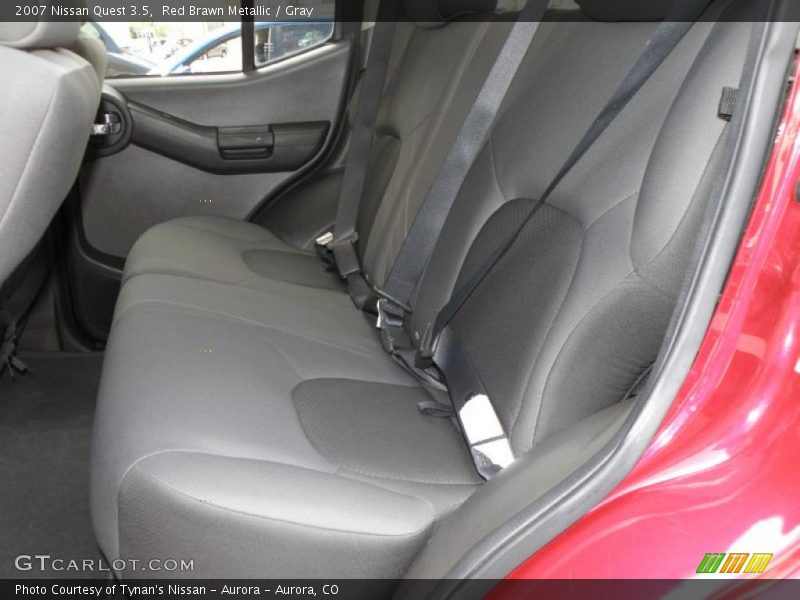 Red Brawn Metallic / Gray 2007 Nissan Quest 3.5