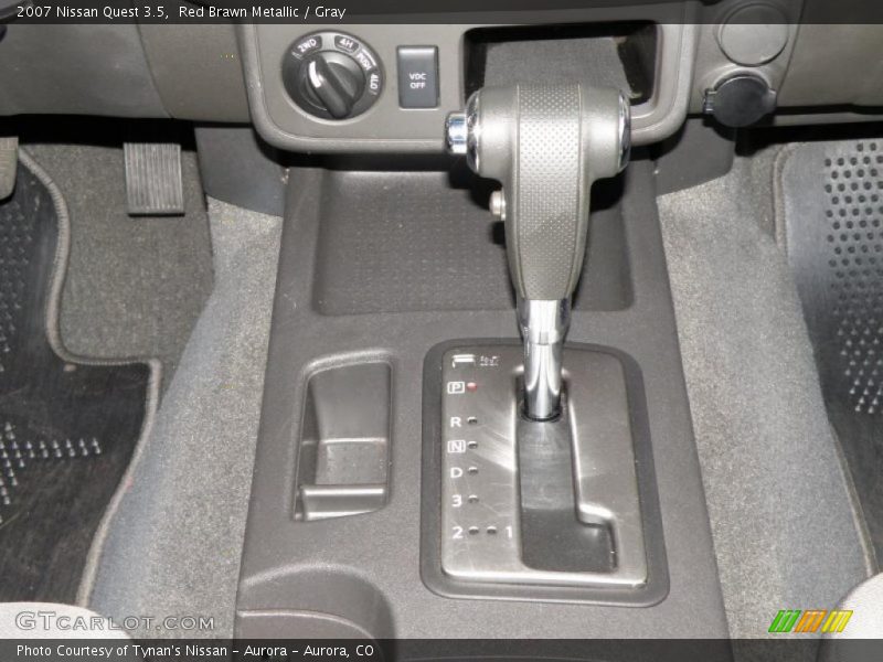 Red Brawn Metallic / Gray 2007 Nissan Quest 3.5