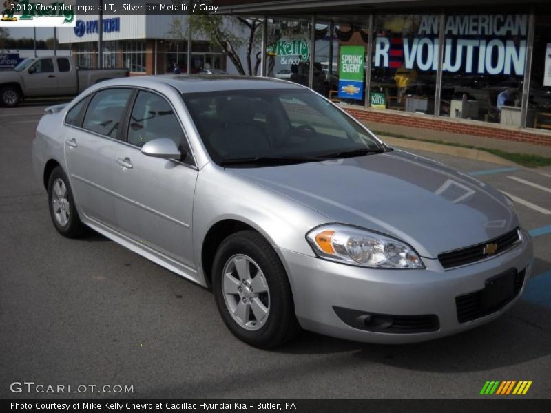 Silver Ice Metallic / Gray 2010 Chevrolet Impala LT