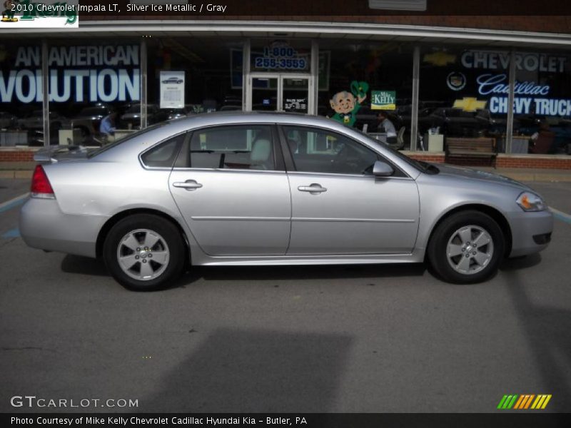 Silver Ice Metallic / Gray 2010 Chevrolet Impala LT